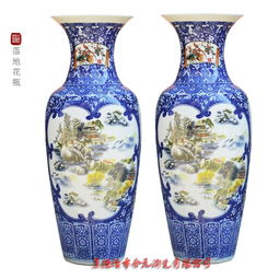 景德鎮(zhèn)陶瓷大花瓶廠家,中國(guó)紅陶瓷花瓶定制可題字